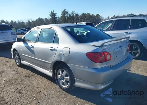 2008 Toyota Corolla S z USA, uszkodzony, nr VIN 2T1BR32E38C925107